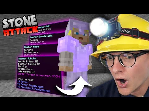 NEUE OP RÜSTUNG! BESSER ALS NETHERITE! ZU OP?! - StoneAttack! #21