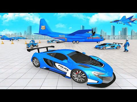 US Police Car Truck Transport: Car Transport Mode 1 - Android iOS Gameplay