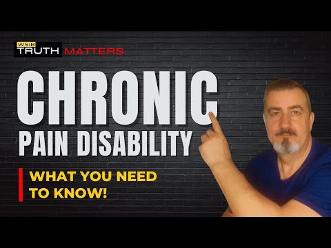 CHRIONIC PAIN DISABILITY, WHAT IS IT AND HOW DOES THE WSIB DEAL WITH IT?