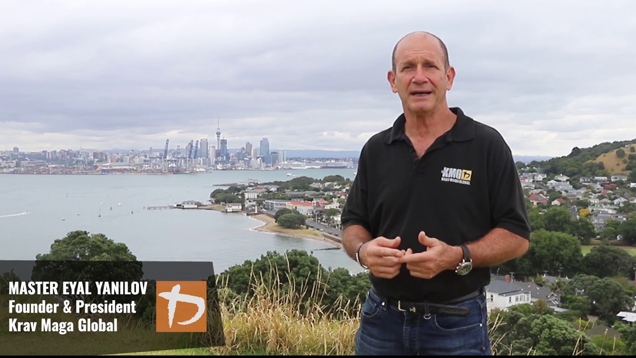 Eyal Yanilov speaking about Krav Maga — filmed during his visit to New Zealand