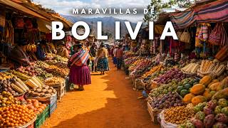 Maravillas de Bolivia | Los lugares más Hermosos de Bolivia para Enamorarse | Guía de viaje 4K