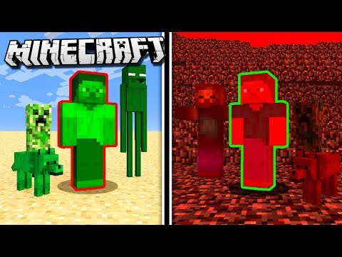 GREEN STEVE vs. RED STEVE!