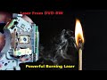 How To Make A Powerful Burning Laser From DVD RW