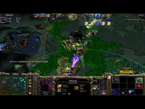 Dota 1 - Requested Hero : Spectre - Full Attackspeed build - A farm game *Spoiler*