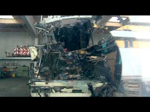 Drame à Sierre: des images du car accidenté