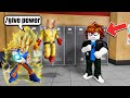When Anime Characters Get ADMIN Powers In Roblox Fight In A School