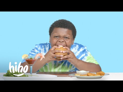 Kids Try Meatless Foods | HiHo Kids