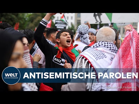 Video Thumbnail: BERLIN: Zweistellige Festnahmen! - Nakba-Tag-Demonstration fordert Polizeieinsatz!