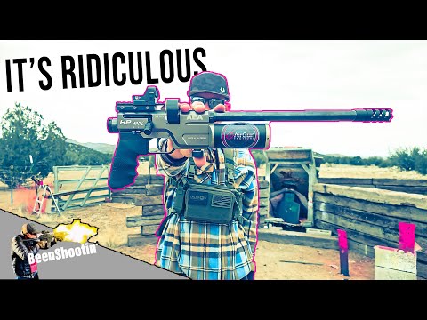 AIR PISTOL with MORE POWER THAN 9mm! 😱