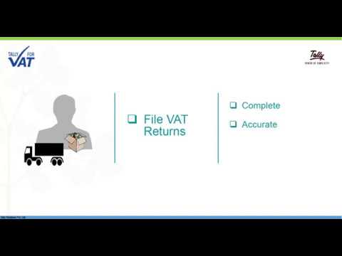 Generate United Arab Emirates VAT Return Using Tally.ERP 9