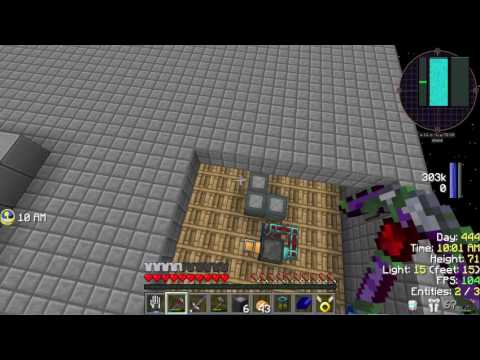 Minecraft Modded Survival world: Space Astronomy EP 17: landing on the moon, telepads