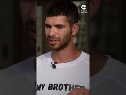 'We saw a human skeleton,' brother of hostage Evyatar David says