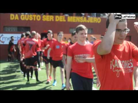 15 05 16  CD  MENSAJERO   GETAFE B   LOS JUGADORES SALTAN AL CAMPO   XXXVIII JOR  LIGA NACIONAL DE 2