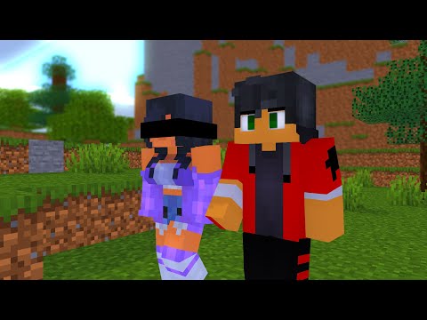MONSTER SCHOOL :SURPRISE GIFT TO APHMAU, AARON INLOVE TO APHMAU - MINECRAFT ANIMATION
