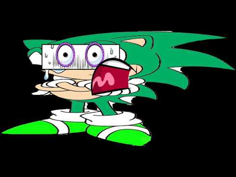 Green classic sonic scream