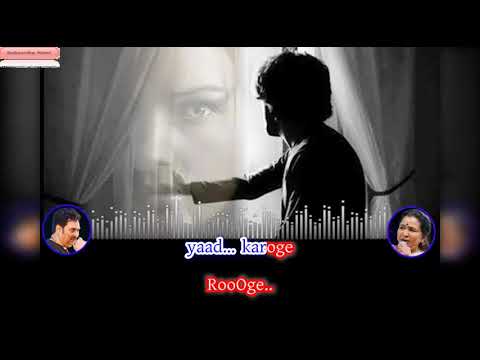 Meri Wafayen Yaad Karoge Karaoke | Sainik | Kumar Sanu, Asha Bhosle