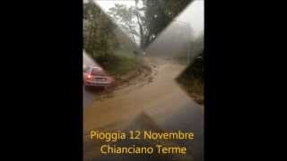 preview picture of video 'Valtubo Blog Web Tv Video reportage Frana per Maltempo Chianciano Terme 12 novembre 2012'