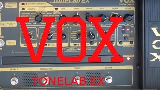 Vox Tonelab EX in English and in Depth Review, Tutorial and Demo