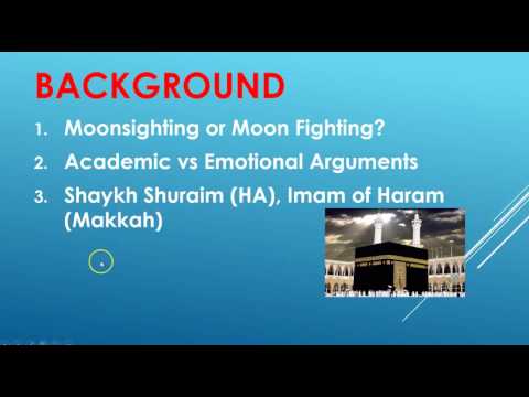 Dhul Qadah 1437 Moon Sighting Possibilities for the world and UK