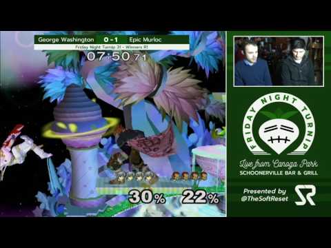 FNT 31 - George Washington (Marth) vs. Epic Murloc (Ganondorf) - SSBM Winners Ro32 - Smash Melee