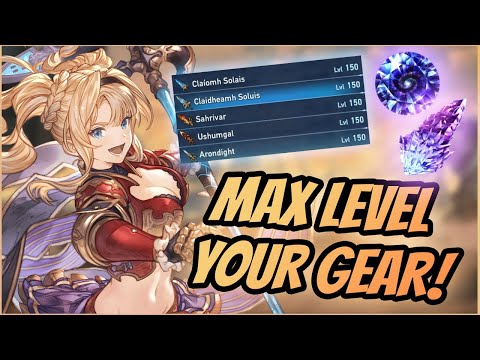 LEVEL 150 YOUR WEAPONS AND MAX OUT YOUR SIGILS FAST! Granblue Relink Weapon and Sigil Upgrade Tips!