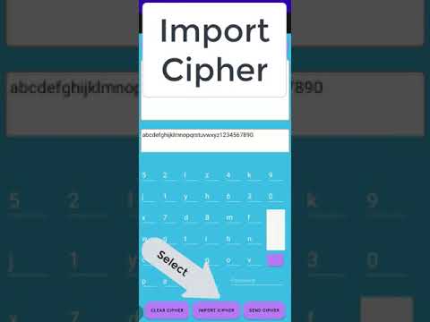 uCipher (encode your messages,