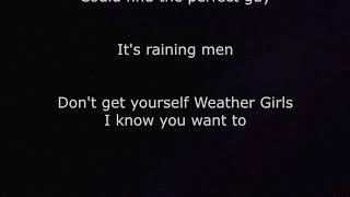 It&#39;s raining Men with Lyrics - Geri Halliwell
