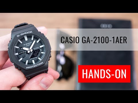 HANDS-ON: Casio G-Shock Original GA-2100-1AER Carbon Core Guard (CasiOak)