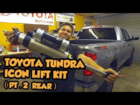 Icon Rear Suspension on Toyota Tundra with Old Man Emu Springs