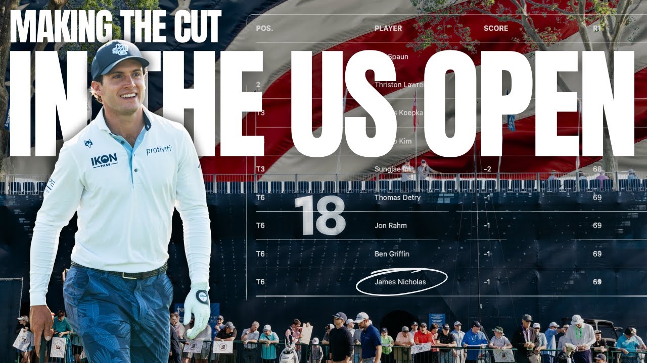 I Made The Cut in My First Major | The US Open 2025 at Oakmont