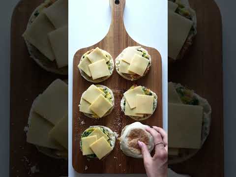 Meal Prep Breakfast Sandwiches