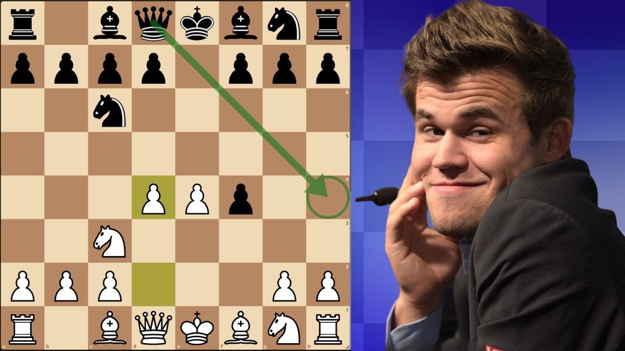 Magnus Acaba de Reviver a Linha Mais Absurda do Gambito do Rei!!!