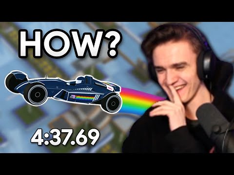 Reacting to the PERFECT Trackmania Speedrun on "Oach" - (4:37.69 - Human TAS)