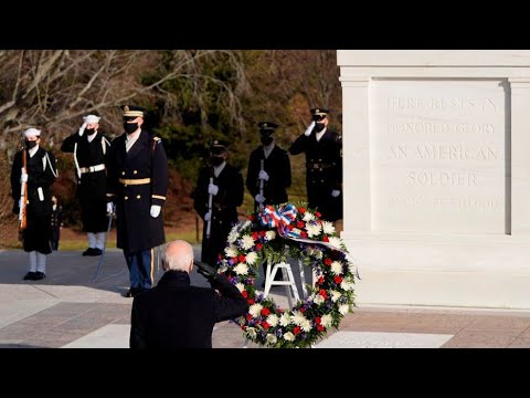 President Biden speaks at Arlington National Cemetery on Veterans Day