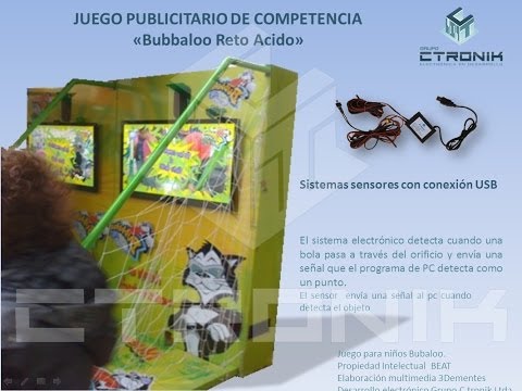JUEGO PUBLICITARIO DE COMPETENCIA "Reto Ácido Bubbaloo"