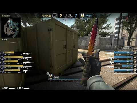 CS:GO POV Demo Vitality ZywOo (25/6) vs FURIA (de_overpass)