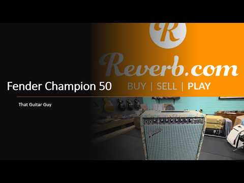 Fender Champion II 50 Custom Covered With Footswitch image 13