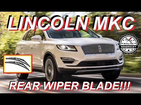 How To Replace Rear Windshield Wiper Blade On Lincoln MKC MKX 2015-2019 Ford Escape Explorer Corsair