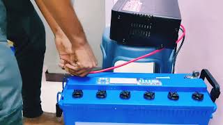 Microtek Hb1275 Inverter and Sf Sonic 150ah Tubular Battery Full Installation Tamil