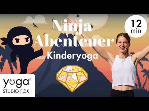 Kinderyoga Ninja Abenteuer – Der Diamant des Guten | Bewegung, Achtsamkeit & Fantasie