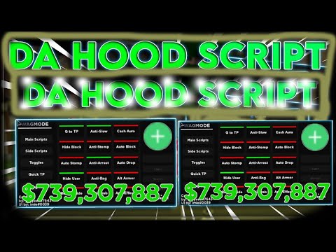 [UPDATED] ROBLOX | Da Hood Script Hack GUI | Auto Farm...