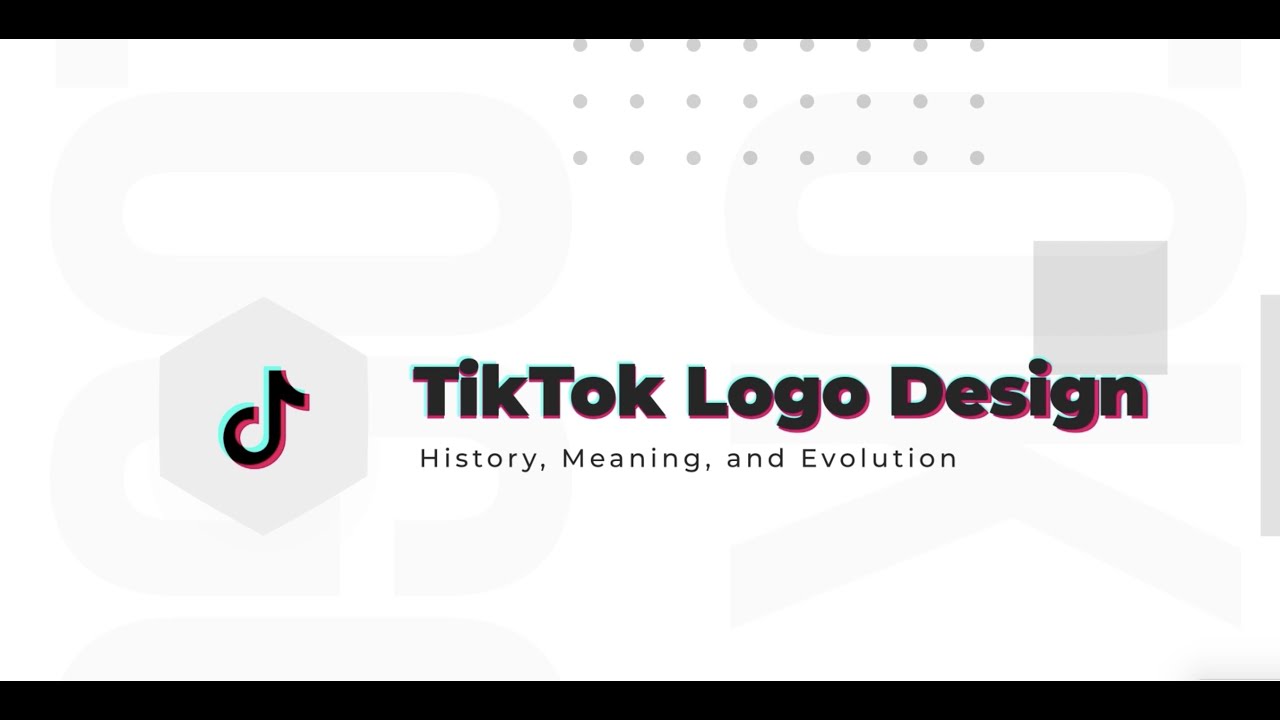 TikTok Logo Design – History, Meaning, and Evolution