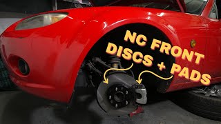 NC MX5 MIATA FRONT DISC AND PAD REPLACEMENT : BACK TO BASICS