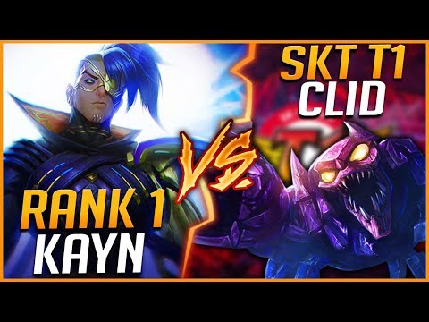 RANK 1 KAYN VS. SKT T1 CLID (KOREA'S BEST JUNGLER) | EPIC MATCHUP - League of Legends