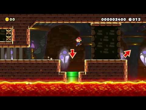 Super Mario Maker 2 Don't trust the Arrows! [20s]
