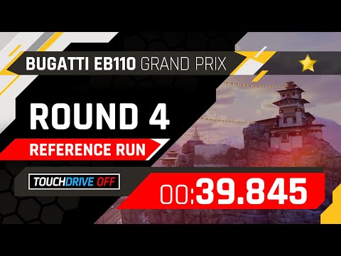 Asphalt 9 - BUGATTI EB110 Grand Prix Round 4 - 39.845 - 1⭐ Manual Drive Reference Lap