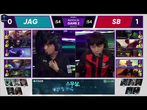 (LCK 2019) SB VS JAG  Highlights ALL Game  LCK Spring 2019 Week 4 Day 3 -#SBWIN