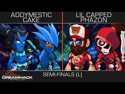 Addymestic & Cake vs Lil Capped & Phazon - Semi-Finals (L) - DreamHack Montreal 2v2 Top 4