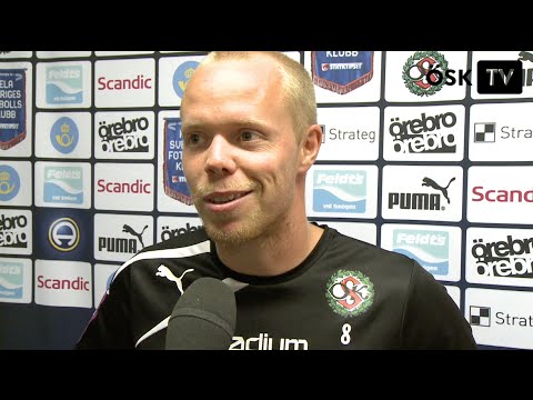 Patrik Haginge efter matchen mot Kalmar FF