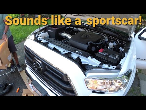 How to install cold air intake on 2005-2019 Toyota Tacoma Sr5